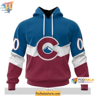 Colorado Avalanche 3D Hoodie, Personalized NHL Apparel for Fans - Podhalastore