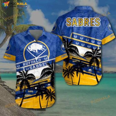 NHL Buffalo Sabres 3D Funny Hawaiian Shirt - Podhalastore