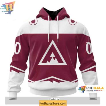 Personalized Colorado Avalanche 3D Hoodie, NHL Avalanche Merch Fans Love - Podhalastore