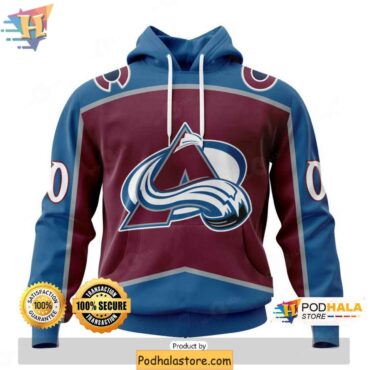 Personalized Colorado Avalanche Hoodie, NHL 3D Apparel for Fans - Podhalastore